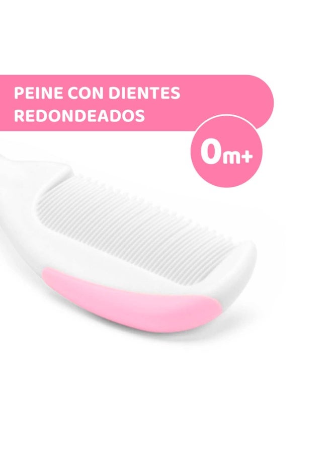 شيكو Chicco Brush and Comb- Pink, 2 Piece - Image 2